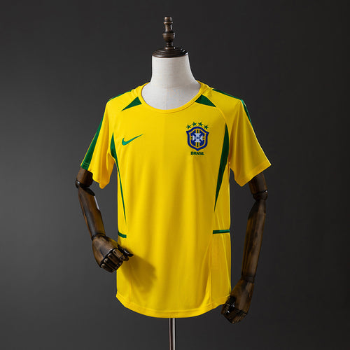 Brazil 2002 Retro Jersey